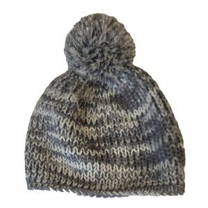 Jamont Grey and White Knit Bennie Adult